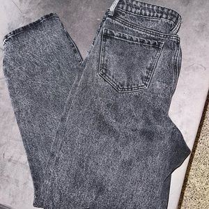 BP Mom jeans faded black